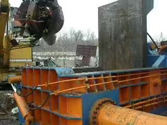 ماشین بالر صنعتی فلزی ایمنی و کارایی بالا برای بازیافت