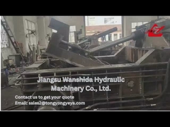 Y83Q-135 ماشین بالر هیدرولیک فلزی با کار با دریچه دستی/خودکار