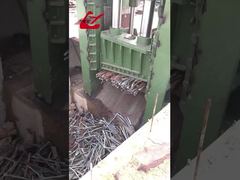 قیچی ضایعاتی دروازه‌ای با ظرفیت بالا برای صفحات و تیرهای فولادی