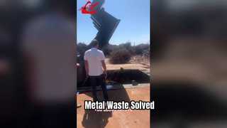 تماشا کنید: تجهیزات بیلر فلزی ضایعات محکم برای ویترین مدیریت زباله