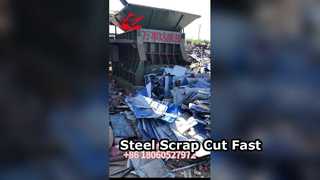 نگاهی دقیق تر: دستگاه برش ضایعات 180 میلی متری 1 دستگاه خردکن ضایعات فولادی