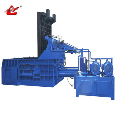 Compact Steel Scrap Metal Baler Machine with Manual Option For Small Scrap Collection and Cost Reduction
