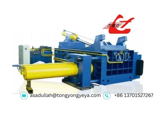 Precise User-Friendly Operation Omron PLC Wanshida Y83/K Hydraulic Metal Baler