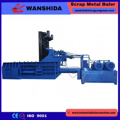 WANSHIDA Hydraulic Scrap Metal Baler Heavy Duty Recycling Solution.
