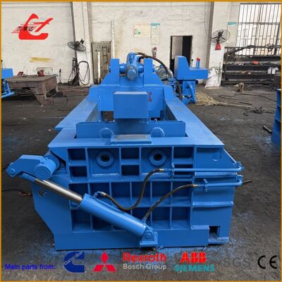 125 Ton Hydraulic Metal Baler for Scrap Recycling with 1200×700×600mm Chamber