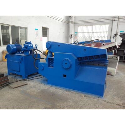 Automatic Metal Shear With 600mm Cutting Blade For Scrap Bar And Profile Cutting
