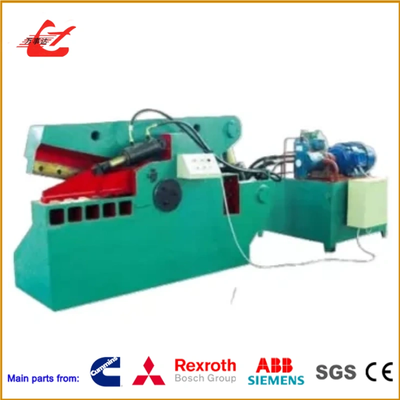 Electricity 2500 KN Scrap Metal Shear For Scrap Metal Recycling And Processing