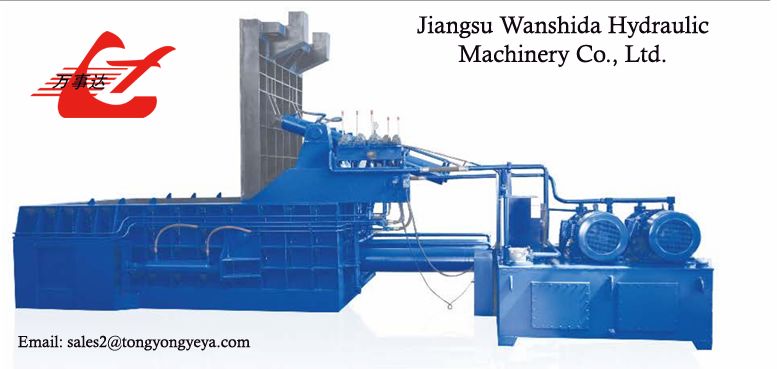 315 Ton Hydraulic Metal Baler Machine Y83/F-315 for Scrap Recycling