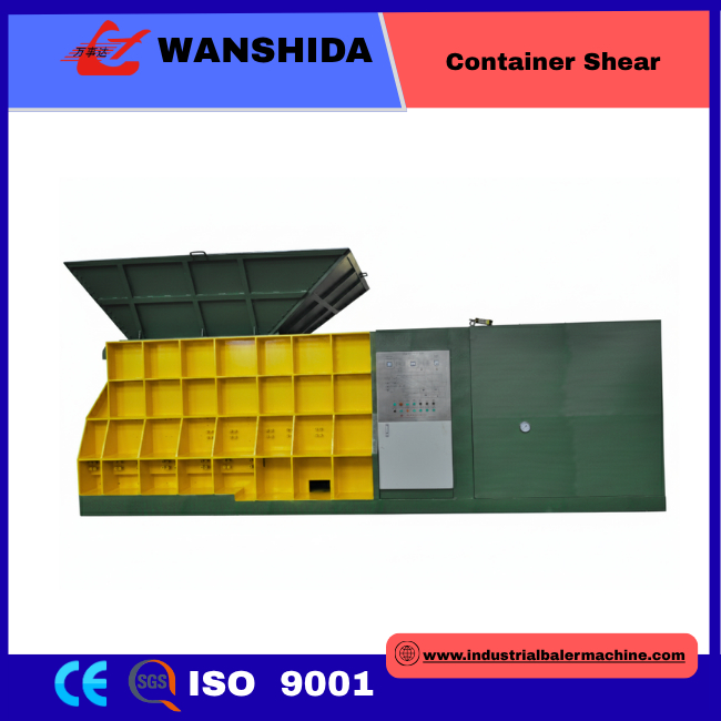 Horizontal Container Shear – Heavy-Duty Hydraulic Metal Shear for Scrap Steel Recycling