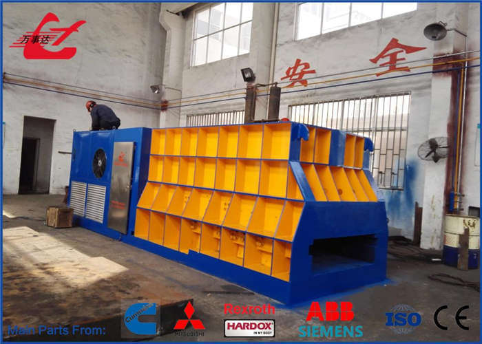 4000kN Cutting Force Horizontal Scrap Shear, 74kW Power And Air Cooling System, Ideal For Metal Scrap Cutting