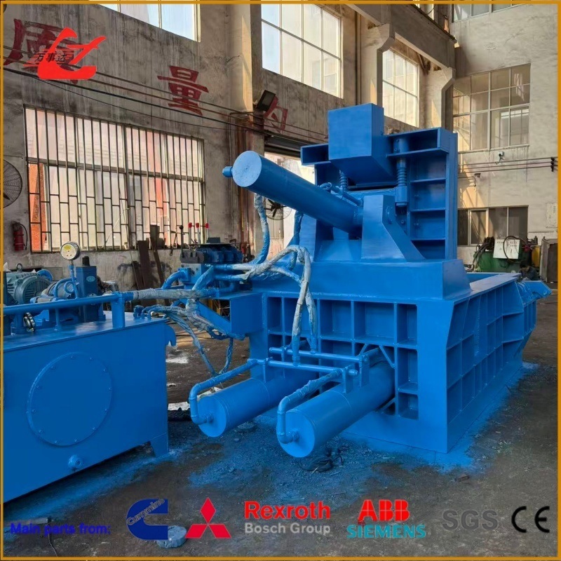 Turn-Out Hydraulic Metal Baler 44kW With High-Performance Ability