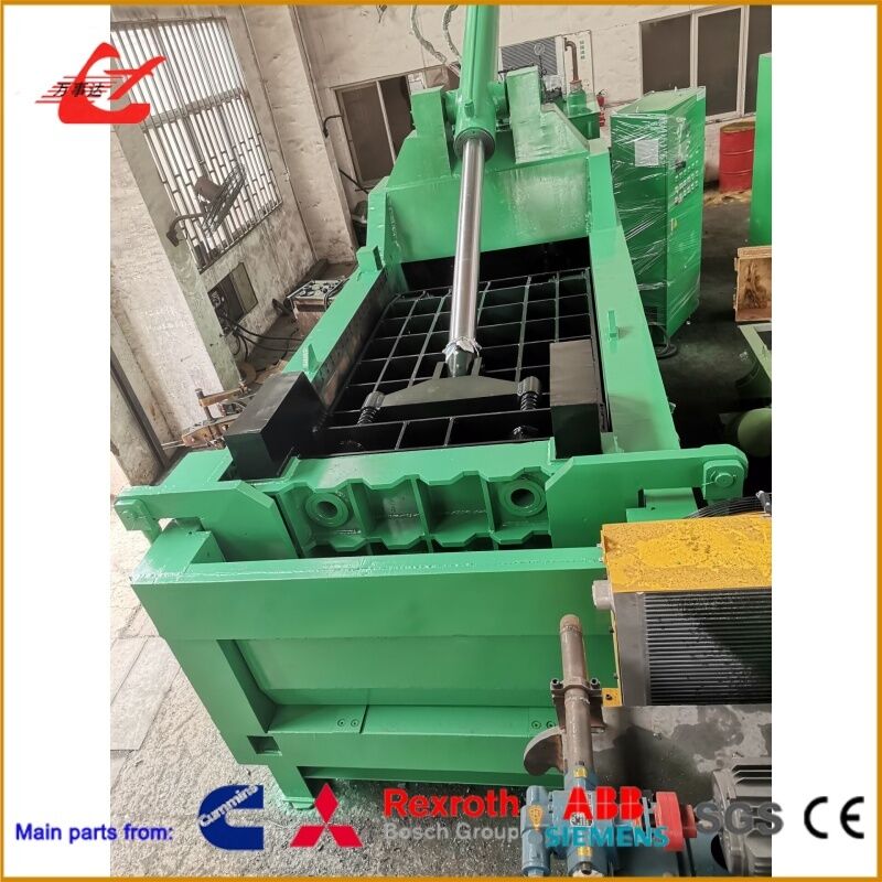 Reduce Transportation Cost Forward-Out Metal Baler 800-2500kg/h For Small And Medium Scrap Metal Recycling Yards