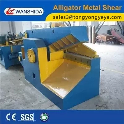  Hydraulic 13–20 times per minute Alligator Shear for Heavy Scrap Pre-Cutting Before Baling and Furnace Feeding