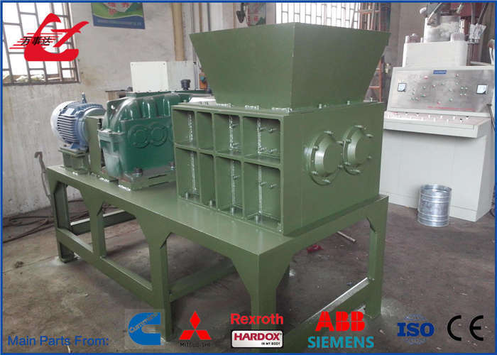 Smooth-running Dual-Shaft Metal Shredder for Scrap Sorting, Separation and Recycling Lines
