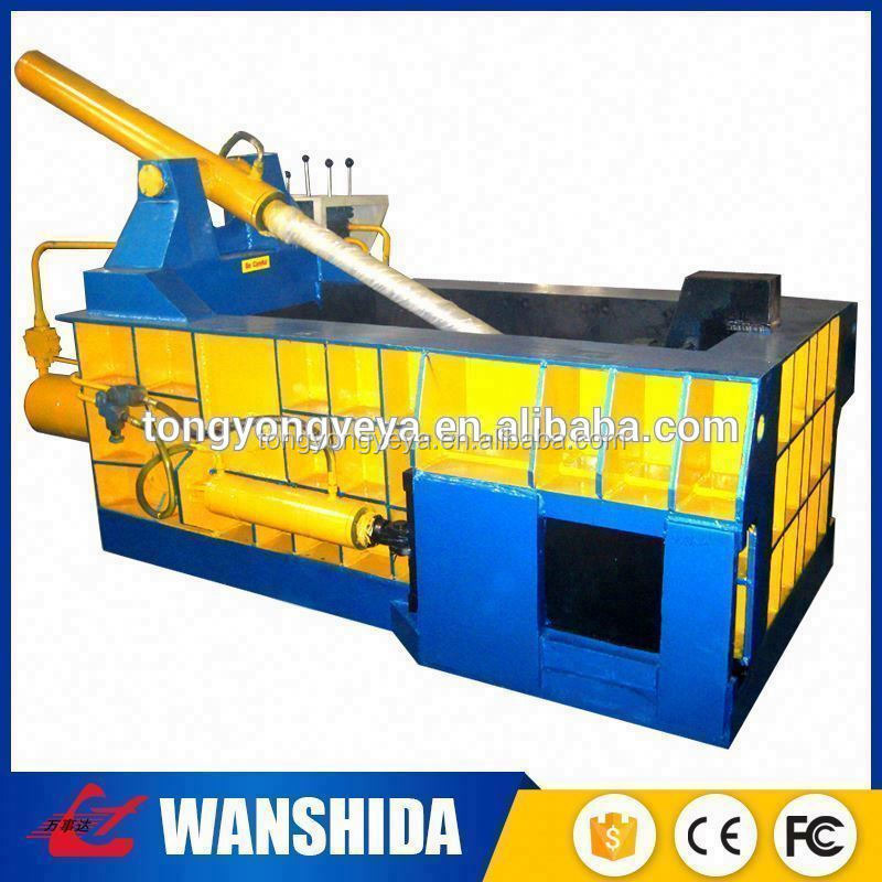 220V Voltage Automatic 2500kN Y83/T-250B Tire Wire Baling Press Machine For Compact Scrap Tire Steel Wire Recycling