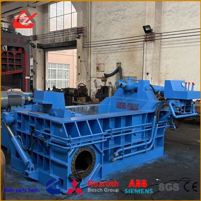 فشرده سازی هیدرولیک بالر فلزی کارآمد برای بازیافت زباله سنگین با کنترل PLC