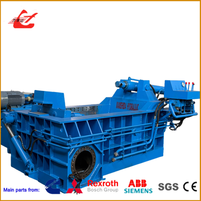 دستگاه هيدرولیک فولاد صنعتی حالت کار خودکار 380V/50Hz ولتاژ برای بازیافت فلز خرد شده